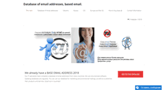 Desktop Screenshot of base-email.net